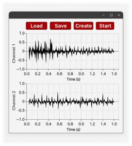 Acoustic Stimulator User Interface