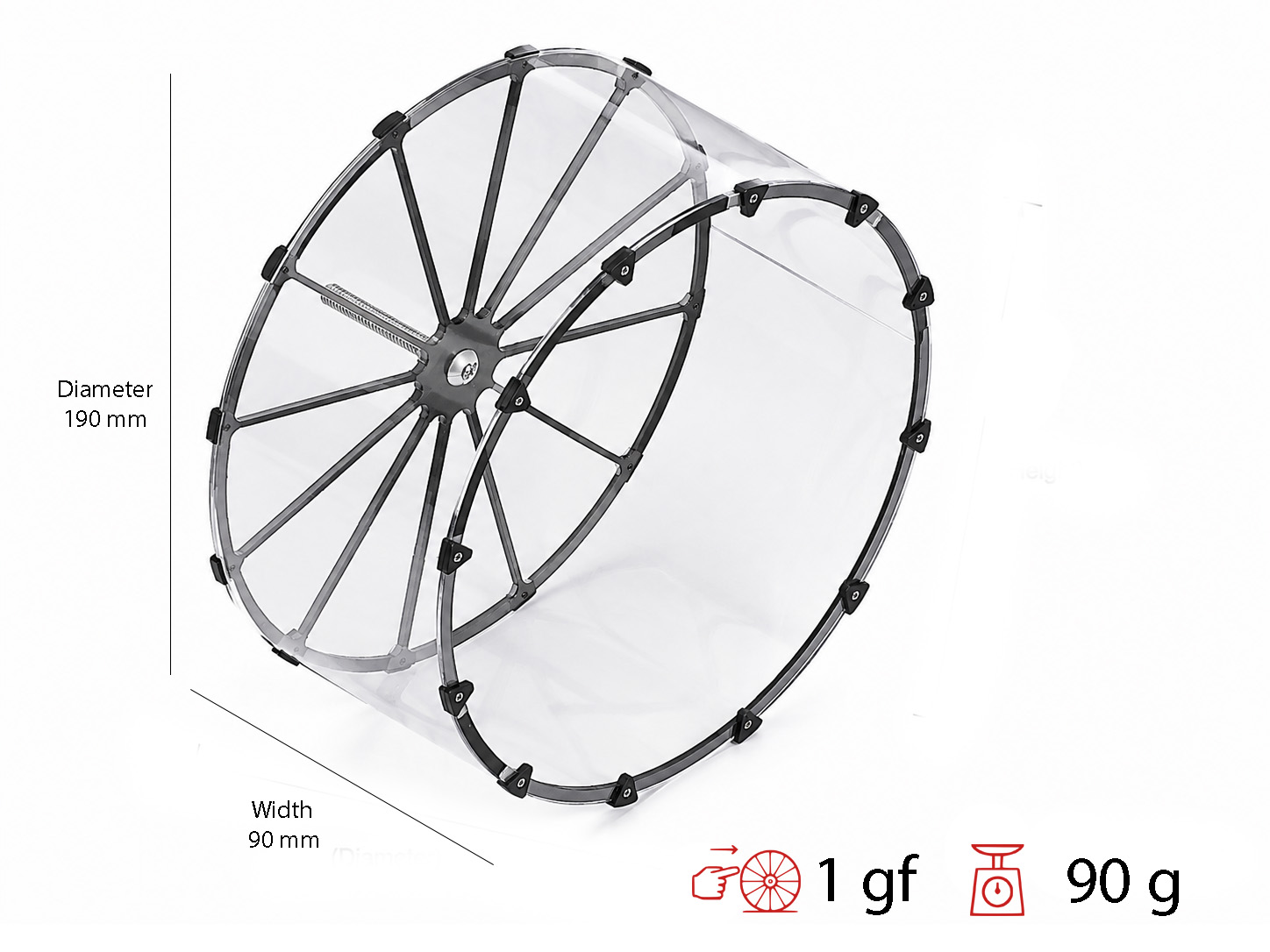 Low-Friction Running Wheel For Mice - Image 2