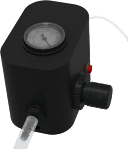 Air puff whisker stimulator for neuroscience research