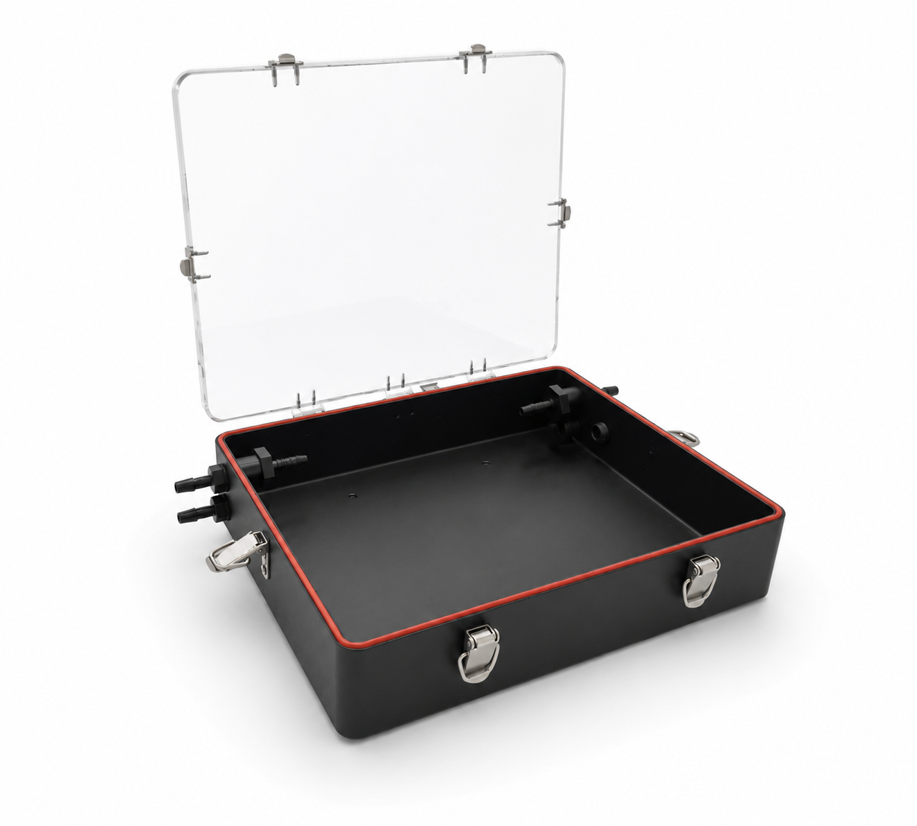 Anesthesia box for small animals used in optical imaging systems