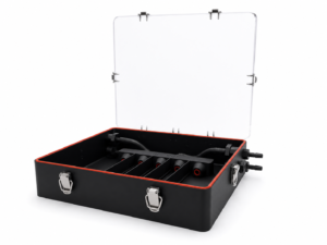 Anesthesia box for small animals used in optical imaging systems